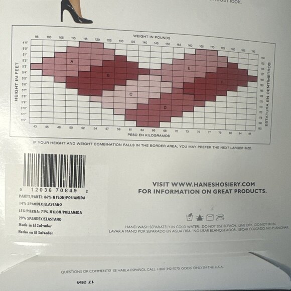 3x Hanes Alive Full Support Control Top Pantyhose Sz C Multiple Colors READ - Picture 7 of 10